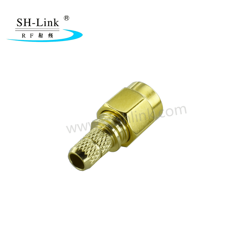 RF SMA coaxial female connector for RG316 RG174 cable